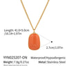 Wholesale Stainless Steel Geometric Oil Drop Bohemian Dopamine Jewelry Accessories For Women With Electroplating Design