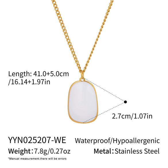 Wholesale Stainless Steel Geometric Oil Drop Bohemian Dopamine Jewelry Accessories For Women With Electroplating Design