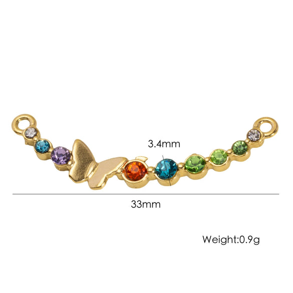 Wholesale Stainless Steel Geometric Oildrip Diamondstudded Natural Stone Pendant Necklace With Furnace Vacuum Electroplated 18K Gold Accessories
