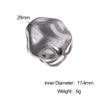 Wholesale Stainless Steel Geometric Open Ring For Women 18K Gold Plated Simple Style