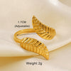 Wholesale Stainless Steel Geometric Oval Ring For Women With Electroplating Design