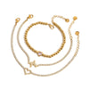 Wholesale Stainless Steel Geometric Pattern Electroplated Light Luxury High End Women's Bracelet