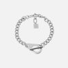 Wholesale Stainless Steel Geometric Pattern Electroplated Unisex Simple Style Square Pendant Bracelet