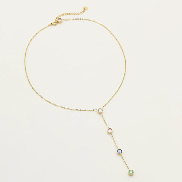 Wholesale Stainless Steel Geometric Pattern Electroplated Women's Fashion Retro Necklace Jewelry