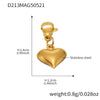 Wholesale Stainless Steel Geometric Pattern Electroplated Women's Pendant Bracelet
