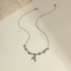 Wholesale Stainless Steel Geometric Pattern 18K Gold Plated Office Lady Style Necklace