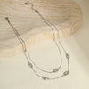 Wholesale Stainless Steel Geometric Pattern Necklace With Electroplating For Women