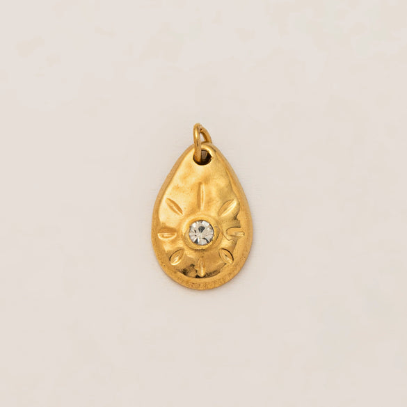 Wholesale Stainless Steel Geometric Pattern Pendant Necklace With Vacuum Electroplated In Furnace 18K Gold Color Protection