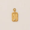 Wholesale Stainless Steel Geometric Pattern Pendant Necklace With Vacuum Electroplated In Furnace 18K Gold Color Protection