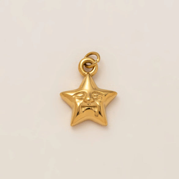 Wholesale Stainless Steel Geometric Pattern Pendant Necklace With Vacuum Electroplated In Furnace 18K Gold Color Protection