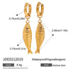 Wholesale Stainless Steel Geometric Pearl Earrings For Women With Electroplating Light Luxury High End Jewelry Popular In Summer