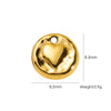 Wholesale Stainless Steel Geometric Pendant Jewelry Accessories With Electroplating For Necklace And Earrings