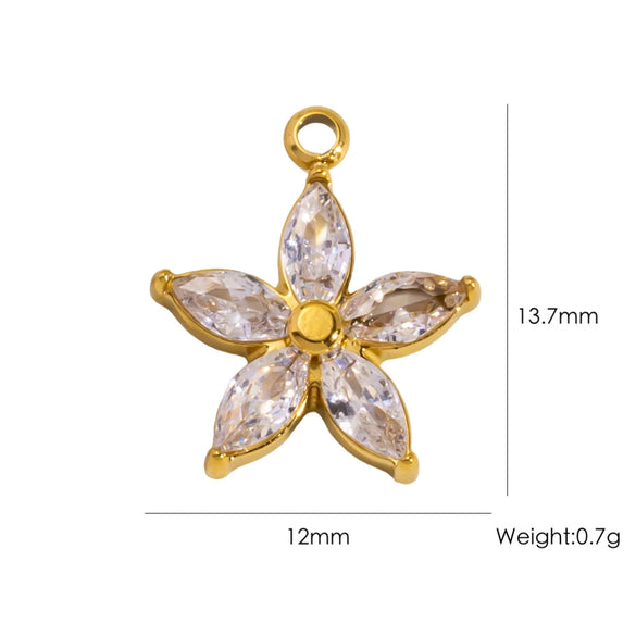 Wholesale Stainless Steel Geometric Pendant Jewelry Accessories With Electroplating For Necklace And Earrings