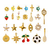 Wholesale Stainless Steel Geometric Pendant Jewelry Accessories With Electroplating For Necklace And Earrings
