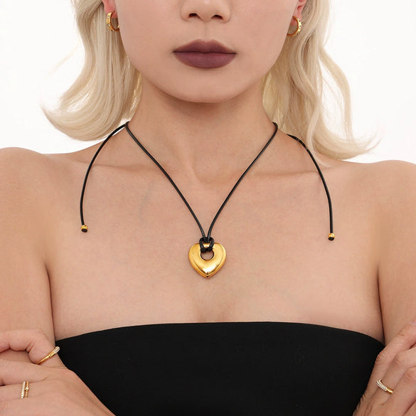 Wholesale Stainless Steel Geometric Pendant Jewelry With Electroplating For Women