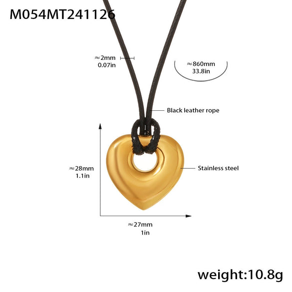 Wholesale Stainless Steel Geometric Pendant Jewelry With Electroplating For Women