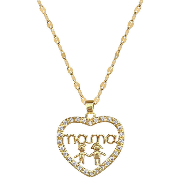 Wholesale Stainless Steel Geometric Pendant Necklace For Unisex With Copper Pendant