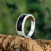 Wholesale Stainless Steel Geometric Punk Long Ring For Men And Unisex