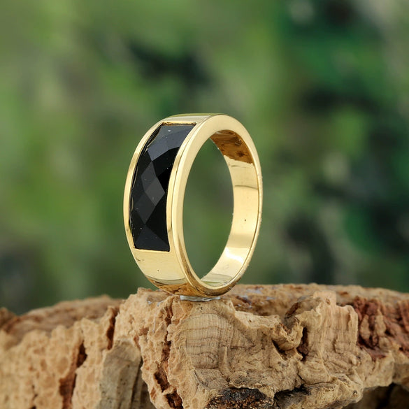 Wholesale Stainless Steel Geometric Punk Long Ring For Men And Unisex