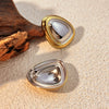 Wholesale Stainless Steel Geometric Retro Earrings For Women