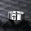 Wholesale Stainless Steel Geometric Ring Electroplated Unisex Fashionable Normcore Jewelry