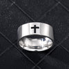 Wholesale Stainless Steel Geometric Ring Electroplated Unisex Fashionable Normcore Jewelry