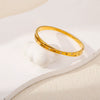 Wholesale Stainless Steel Geometric Roman Numeral Diamond Bracelet With Electroplating Treatment Fashion Simple Jewelry