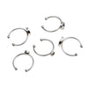 Wholesale Stainless Steel Geometric Round Ring Base Holder Welding Diy Jewelry Handmade Materials