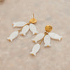 Wholesale Stainless Steel Geometric Shell Fish Pendant Earrings Jewelry With 18K Gold Electroplating Original And Minimalist Design