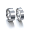 Wholesale Stainless Steel Geometric Simple Style Unisex Electroplated Ring Jewelry