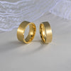 Wholesale Stainless Steel Geometric Simple Style Unisex Electroplated Ring Jewelry