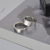 Wholesale Stainless Steel Geometric Simple Style Unisex Electroplated Ring Jewelry