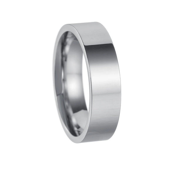 Wholesale Stainless Steel Geometric Simple Style Unisex Electroplated Ring Jewelry