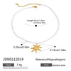 Wholesale Stainless Steel Geometric Smiley Face Sun Earrings For Women Electroplated Luxury Trendy Jewelry