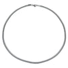 Wholesale Stainless Steel Geometric Snake Bone Chain Hip Hop Style Electroplated Necklace