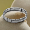 Wholesale Stainless Steel Geometric Square Chain Handmade Electroplated Unisex Bracelet