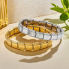 Wholesale Stainless Steel Geometric Square Chain Handmade Electroplated Unisex Bracelet