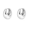 Wholesale Stainless Steel Geometric Star Shape Open Earrings Real Gold Electroplated For Women