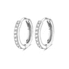 Wholesale Stainless Steel Geometric Star Shape Open Earrings Real Gold Electroplated For Women