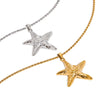 Wholesale Stainless Steel Geometric Star Twist Necklace For Women