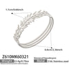 Wholesale Stainless Steel Geometric Starry Design Branchshaped Electroplated 18K Gold Clasp Bracelet Accessories