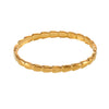 Wholesale 316L Stainless Steel Geometric Stitching Buckle Bracelet 18K Gold Plated