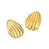 Wholesale Stainless Steel Geometric Stripes Line Thread Earrings Retro Style For Women With Electroplating