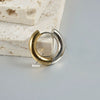 Wholesale Stainless Steel Geometric Style Electroplated Unisex Earrings