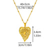 Wholesale Stainless Steel Geometric Sun Radiant Pendant Necklace Light Luxury Style Electroplated