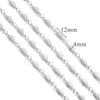 Wholesale Stainless Steel Geometric Triangle Handmade Diamond Chain Necklace With Electroplating Light Luxury Style Diy Jewelry Accessories