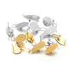 Wholesale Stainless Steel Geometric Water Drop Painting Ear Clip Jewelry