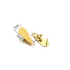 Wholesale Stainless Steel Geometric Water Drop Painting Ear Clip Jewelry