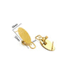Wholesale Stainless Steel Geometric Water Drop Painting Ear Clip Jewelry