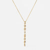 Wholesale Stainless Steel Geometric Zircon Splicing Pendant Oshaped Chain 18K Gold Plated Waterproof Necklace Jewelry For Women